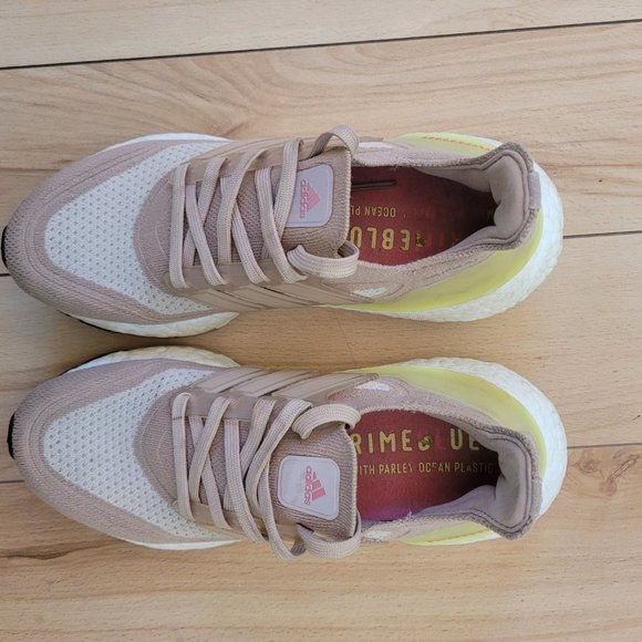 Adidas UltraBoost 21 Primeblue Primeknit Continental Size 6.5 - Picture 7 of 8